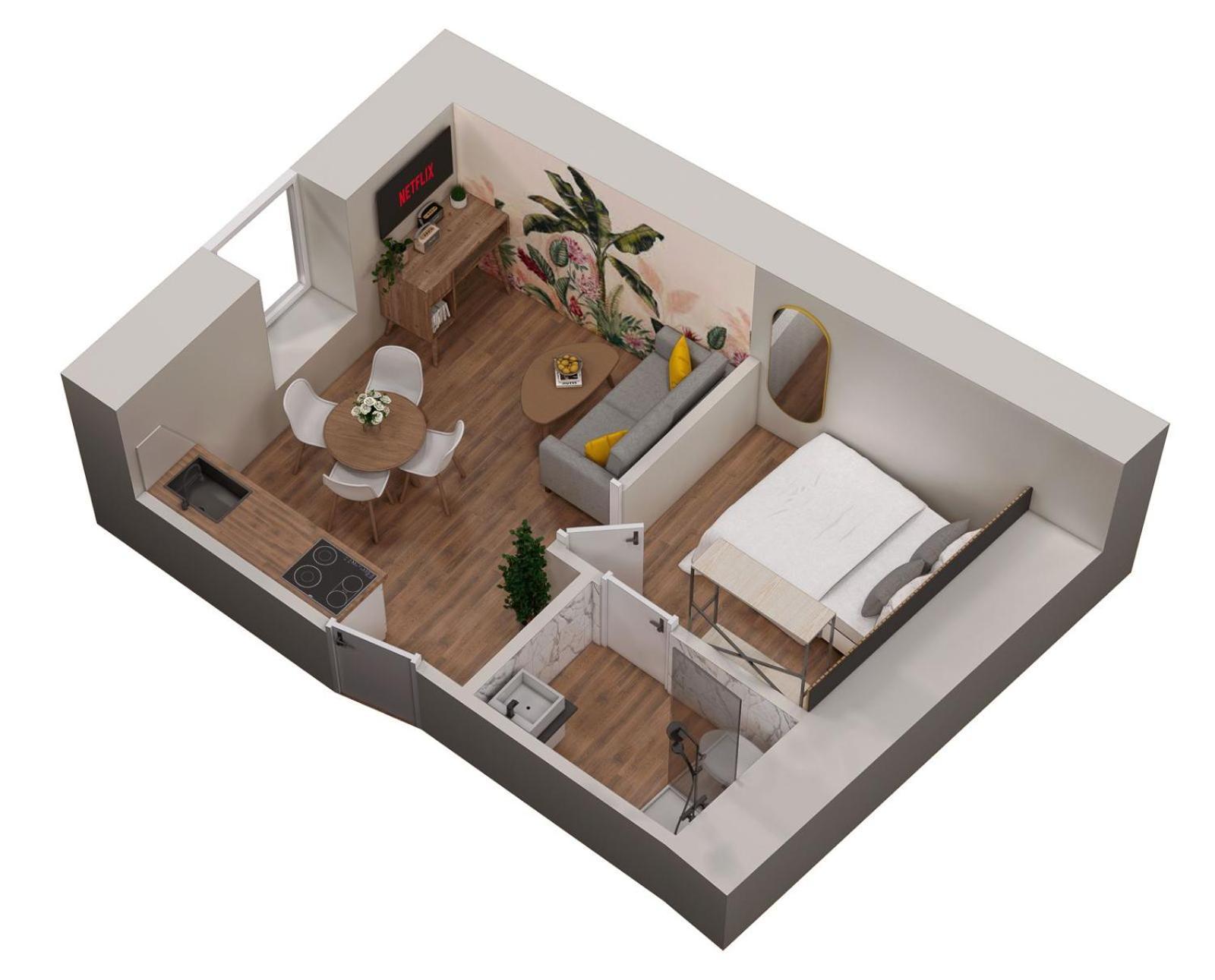 Apartment Romarin * Lumineux * Linge Hotelier * Fibre * Confort *